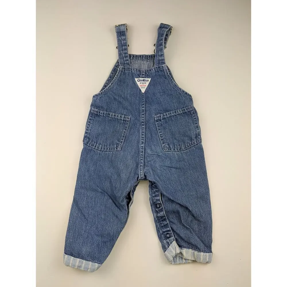 Vintage Oshkosh Jean Overalls 18 Months